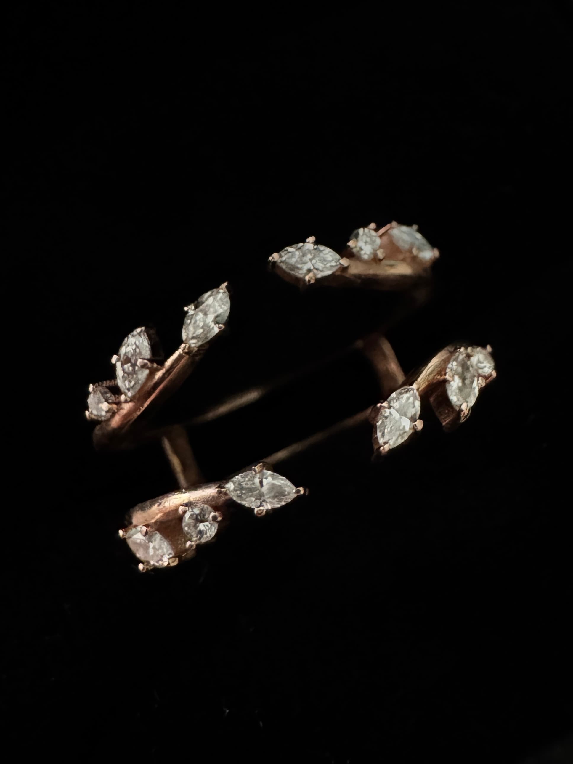 14kt Rose Gold Ring Enhancer